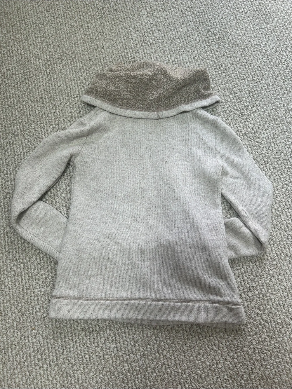 J. Crew B4923 long-sleeve cowl neck funnelneck pullover sweater XXS